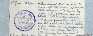 WWI unit diary: The First Battalion South Wales Borderers went to ...