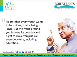 Motivational Quotes by the legend - Dr.A.P.J Abdul Kalam Azad