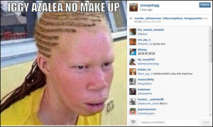 Iggy Azalea With Rude Instagram Post Stupid Celebrities Gossip