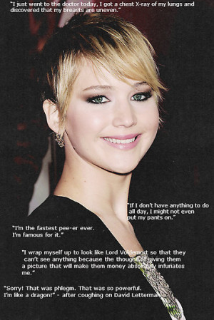 2kewl4u › Portfolio › Jennifer Lawrence Quotes Picture