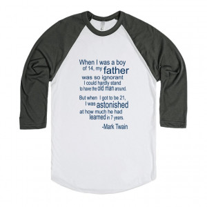 Mark Twain quote for DAD