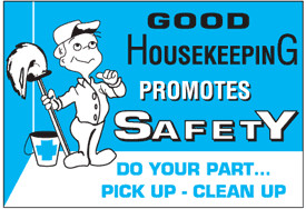 Good Housekeeping Workplace Safety Wallchart
