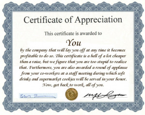 Results for Employee Appreciation Certificate Wording.