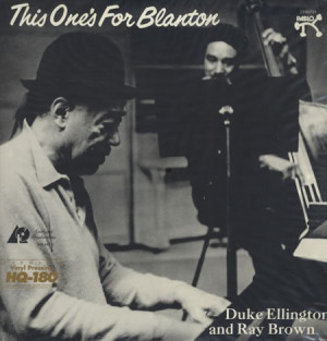 Jazz] Duke Ellington & Ray Brown - The One's For Blanton (1972, Pablo ...