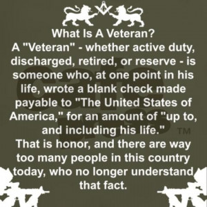 We love our veterans. Thank you for the incredible sacrifices you have ...