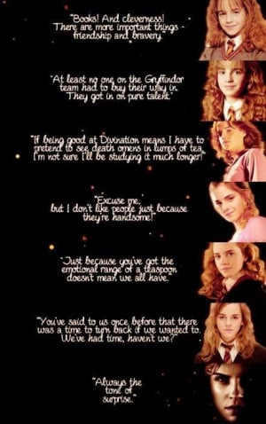 hermione granger, emma watson, quotes, harry potter