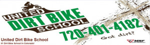 The banner on the United Dirt Bike School web site.