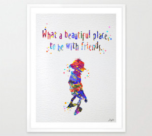 Dobby Quote from Harry Potter Watercolor illustration Art Print ...