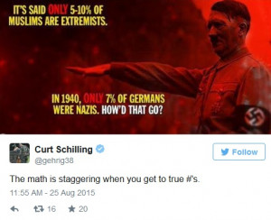 Curt Schilling is Right: Muslim Extremists and Hitler Side-By-Side ...