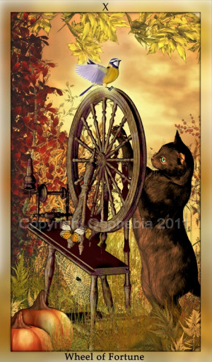 Wheel of Fortune, Animalis Arcanum Tarot
