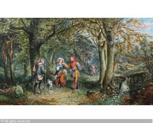 Buckley John Edmund A Scene From As You Like It Rosalind And picture