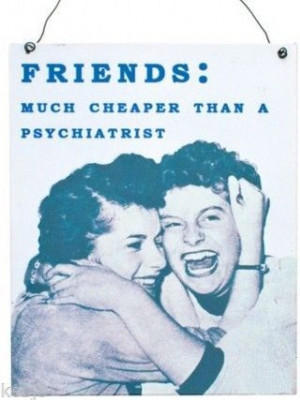 FRIENDS quote Metal Sign Other NEW Quotes Available Retro & Vintage ...