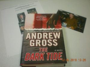THE DARK TIDE SIGNED PHOTO ANDREW GROSS 1ST 1ST LIKE NEW CONDITION