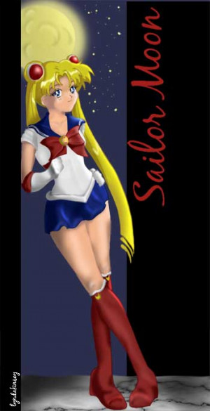 Sailor Crystal Moon Top anime Art