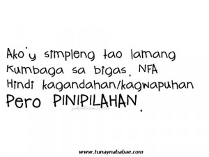 Quotes Tagalog Patama Sa Mga Plastik ~ Mga Banat sa mga Tsismosa at ...