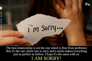 Im Sorry For Everything Quotes Sorry