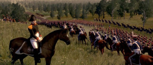 Napoleon med sin spill-hær