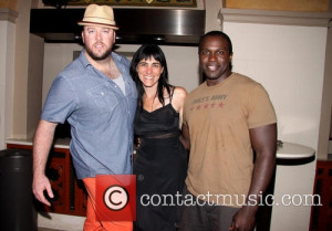Picture Chris Sullivan Leigh Silverman and Joshua Henry