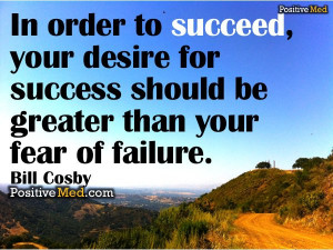 in order to succeed