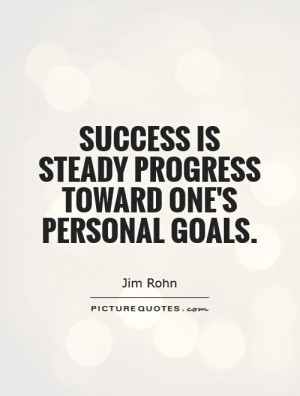 quotes about success and goals