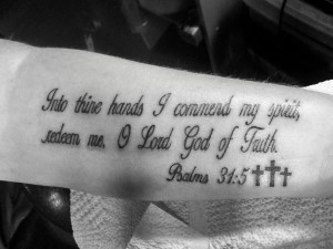 26 Poetic Bible Verse Tattoos For 2013