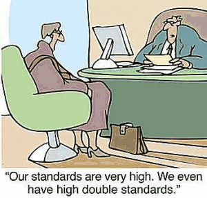 Is this a double standard?