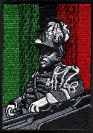 Marcus Mosiah Garvey, Jr. • Machine Stitched Patch
