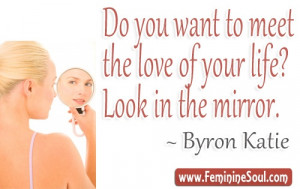 Love this quote by Byron Katie!