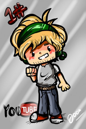 YOUTUBER PEWDIEPIE by Catresia