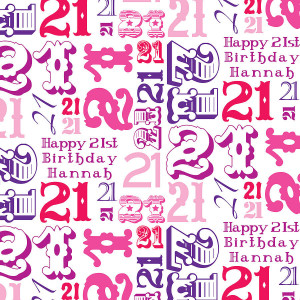 21 Birthday 21st birthday personalised