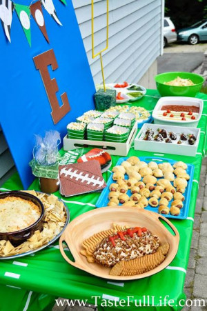 Super Bowl Birthday Party Ideas