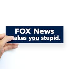 Fox News Bumper Sticker