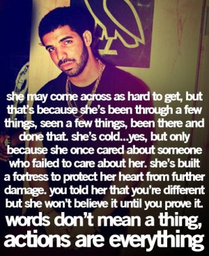 Words don't mean a thing...