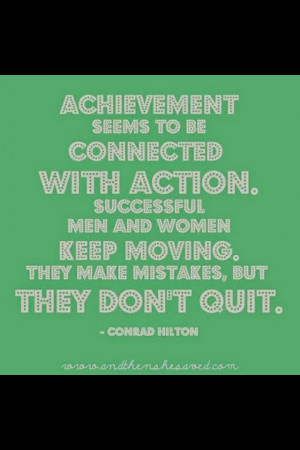 Attaining your goals