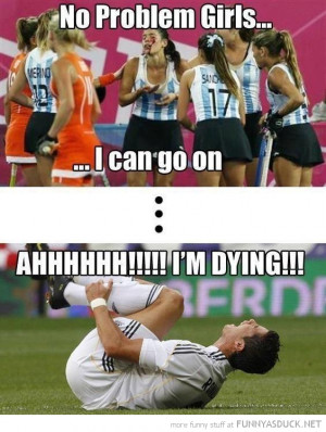 hockey player girl blood head can go on soccer football I'm dying ...