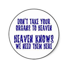 Organs To Heaven Sticker by angelcoveawareness More