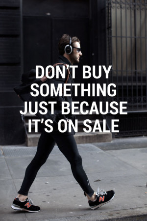 Dont Buy Something Because Its On Sale | The Fashion Shopping Mantra