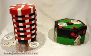 Poker Themed Birthday Cakes (313)