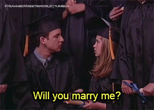 Topanga Asks Cory To Marry Her On Boy Meets World