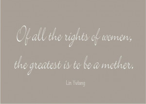 Lin Yutang quote #mum