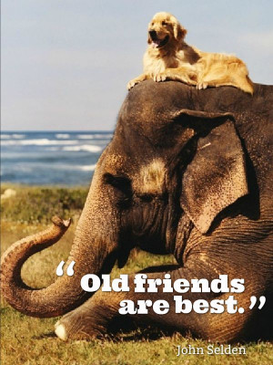 Old friends are best.