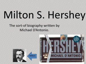 Milton S Hershey