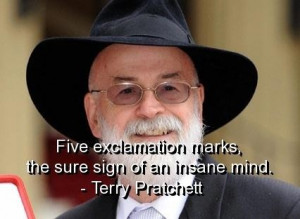 Terry pratchett quotes and sayings short insane mind deep
