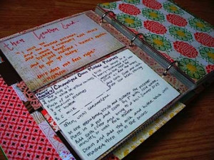 Homemade Recipe Book Ideas Make a homemade cookbook