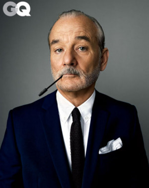 ... Sophisticated And Jaw-Droppingly Handsome, Bill Murray In GQ (6 pics