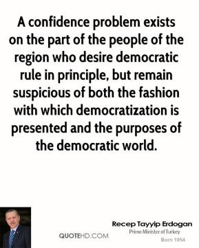 Democratization quote