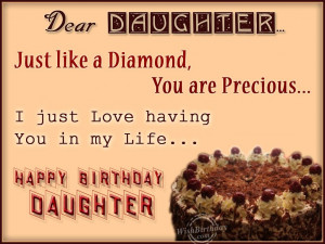 Birthday Wishes For Daughter Quotes Special Birthday Wishes For My