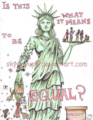 Women Rights Poster Woman's suffrage poster by