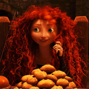 my gif Pixar brave merida she's so pretty I wanna die. 8'I
