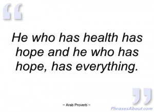health and hope